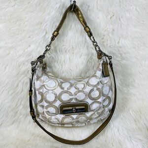 Coach Kristin Sequin Hobo Bag